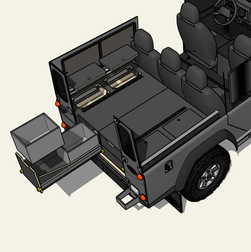 Kit Zagres - 110 SW - 5 places