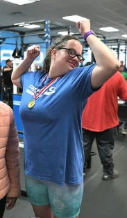 Alaina, Special Olympics athlete representing Team Ohio