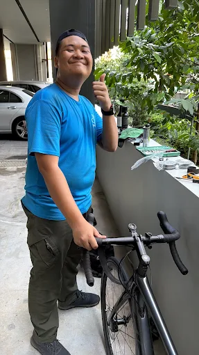 Ahmad, Bike Hero mechanic in Paya Lebar