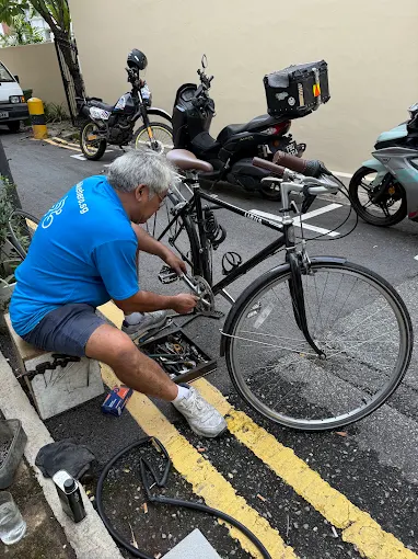 Arnold, Bike Hero mechanic on the East Coast