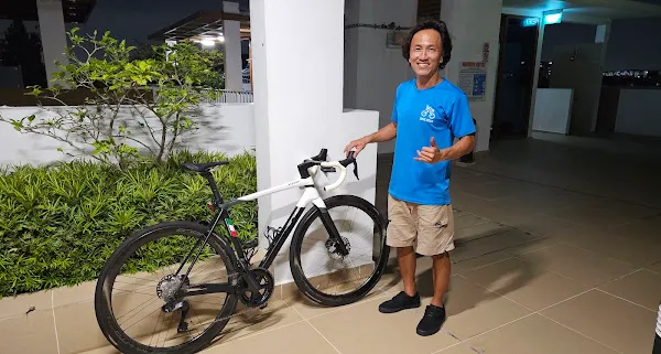 Mike, Bike Hero mechanic on the East Coast