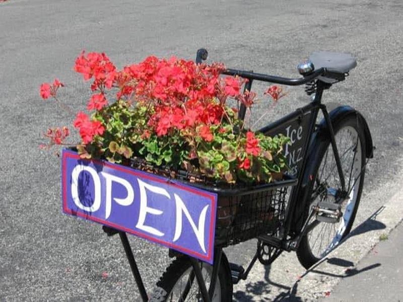 Fietsen voor je boodschap