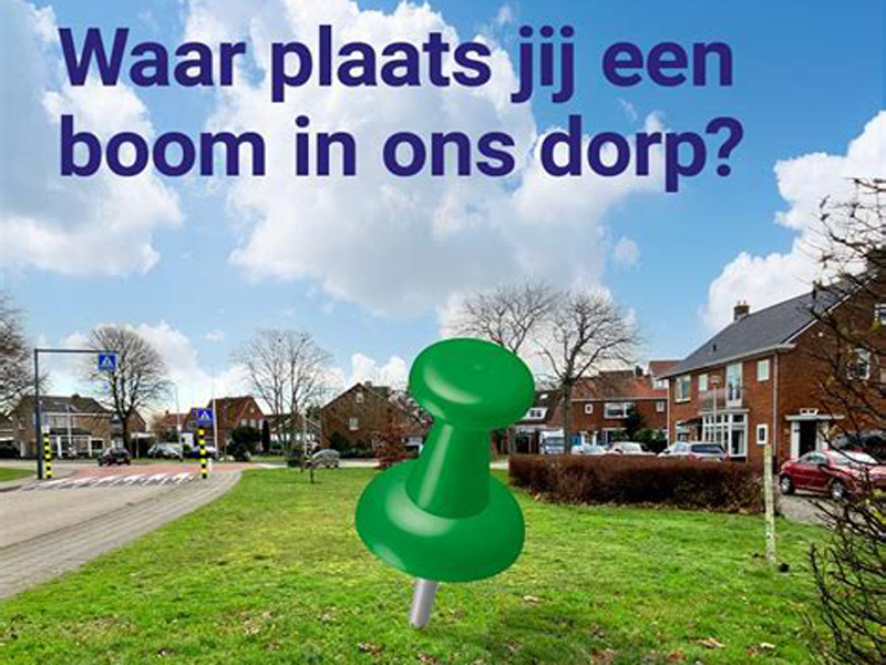 800 bomen project Noordwijk