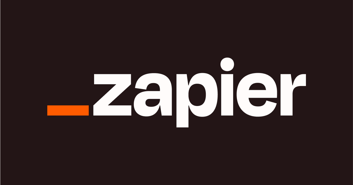Screenshot of the Zapier logo