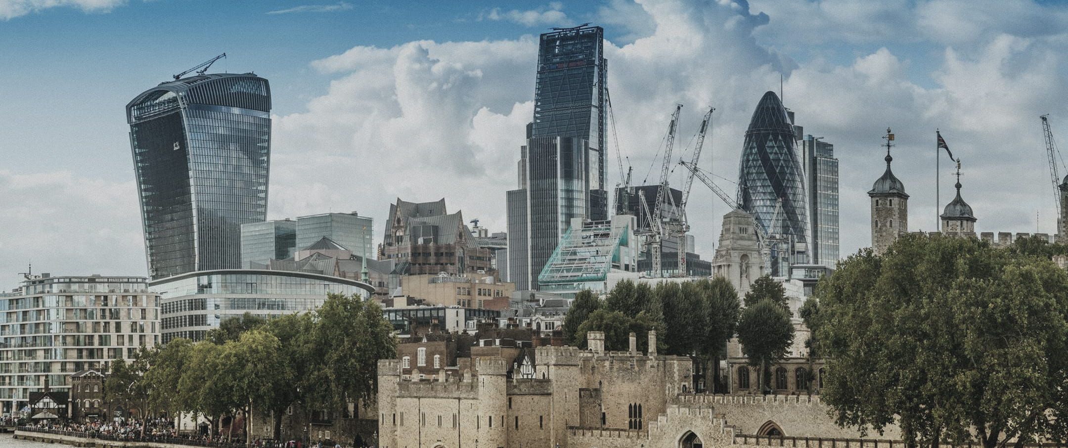 Commercial and mixed-use development in London where AEC firms compete for high-value projects