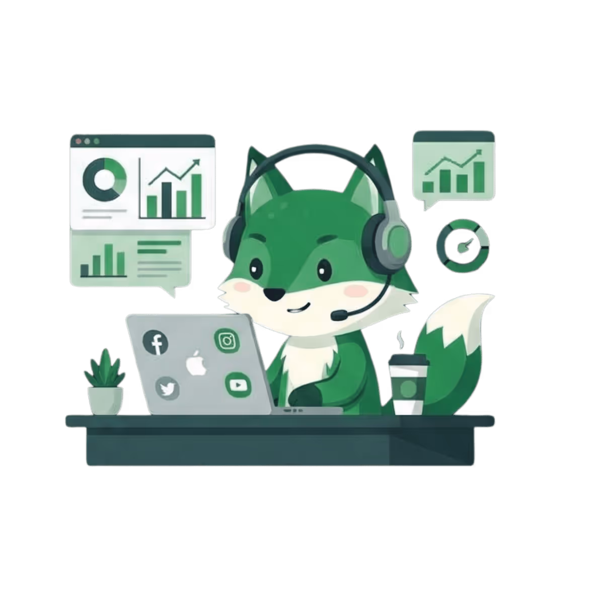 Magnifying glass connected by lines to a cloud labeled 'СИГНАЛИ' and the word 'АТРИБУЦІЯ' with a glowing green check mark below.