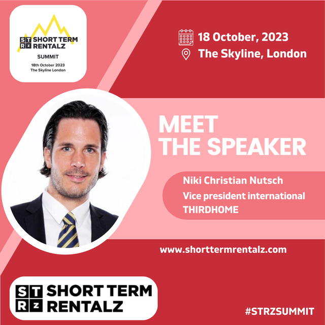 STRz Summit London — Panel Speaker — Niki Christian Nutsch