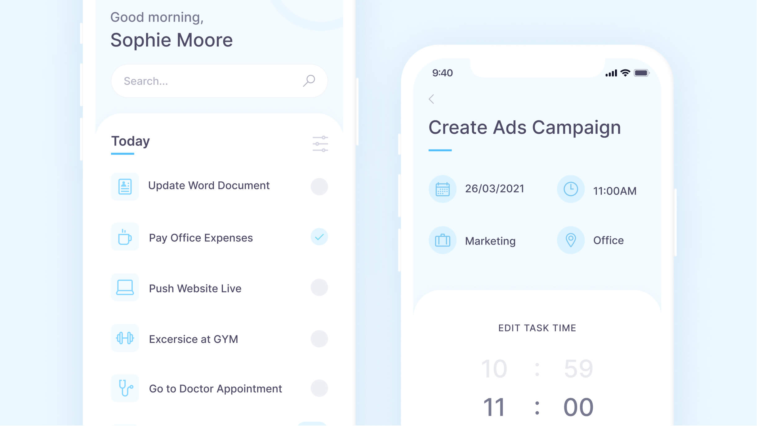 Todo List Mobile App Redesign