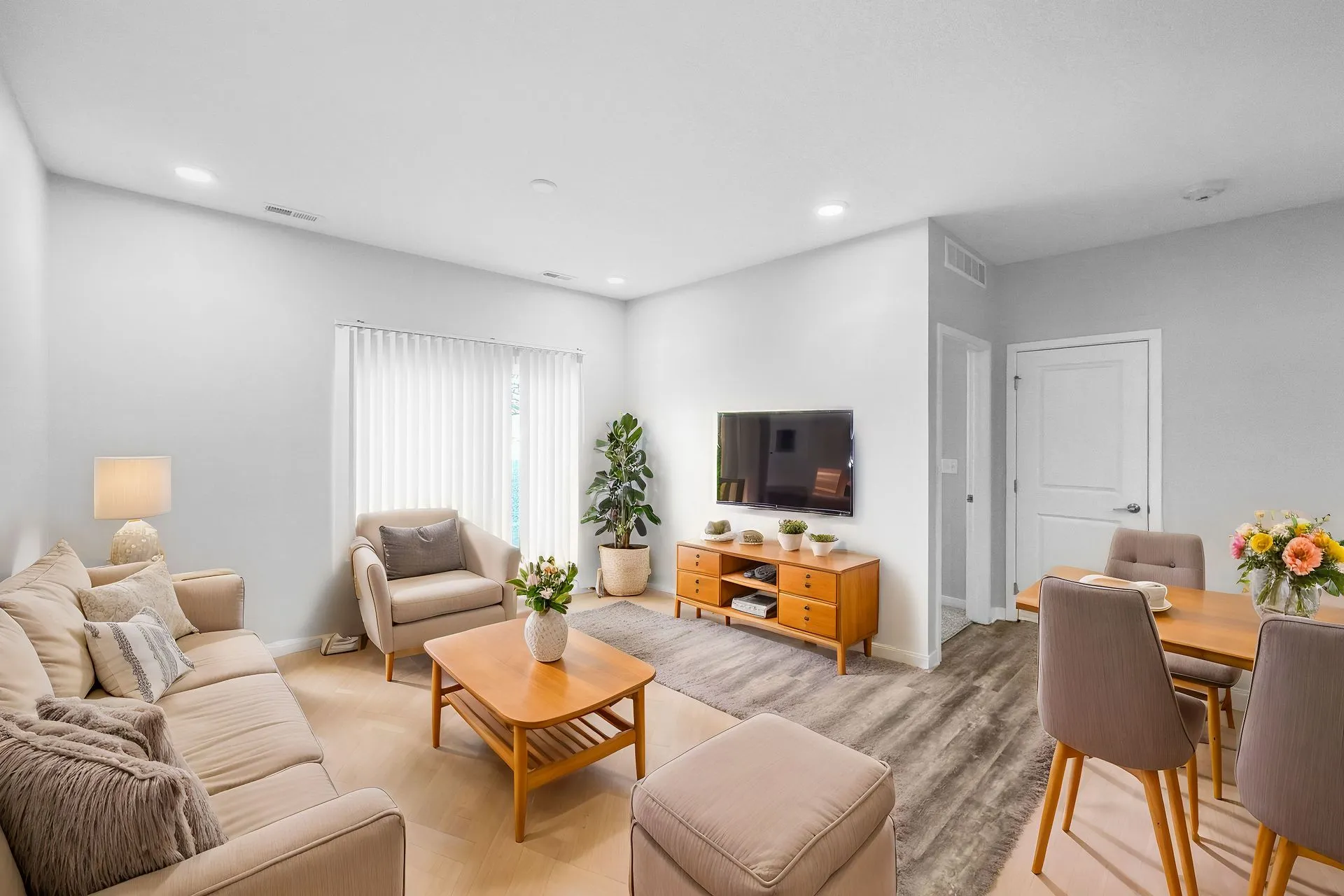 staging - living room