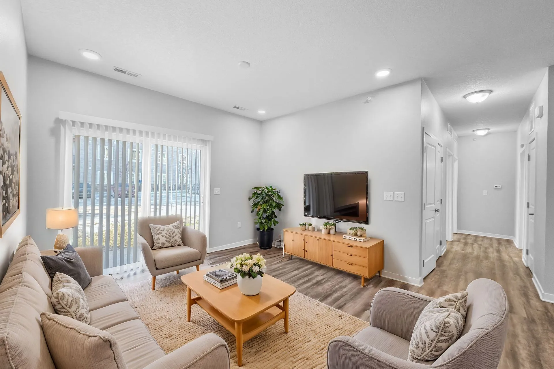 staging - living room