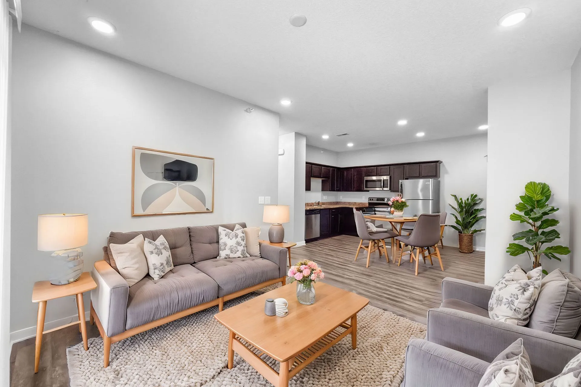 staging - living room