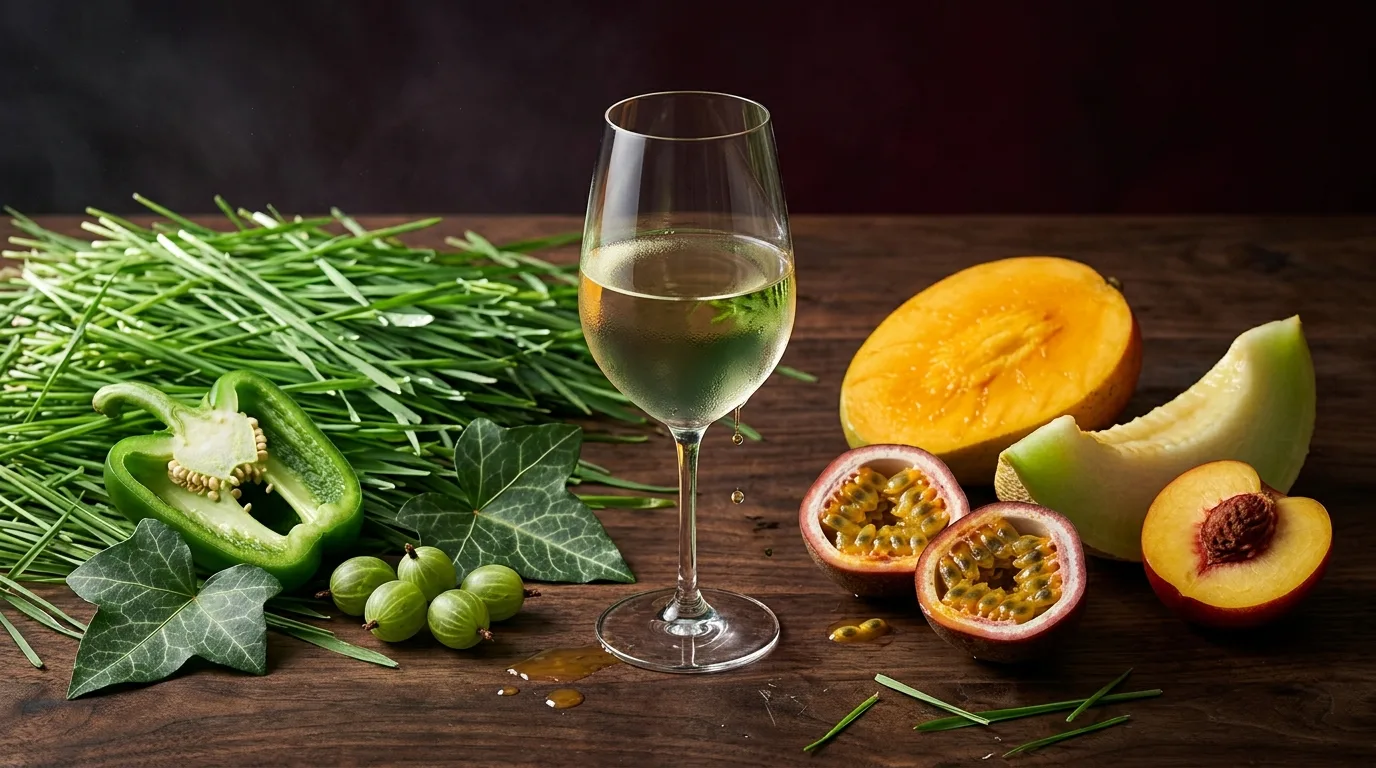 grassy versus tropical sauvignon blanc