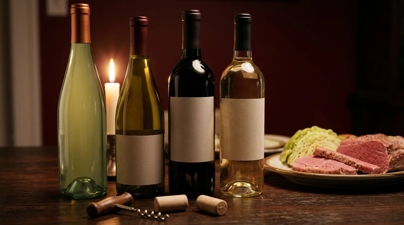 choosing wine for corned beef