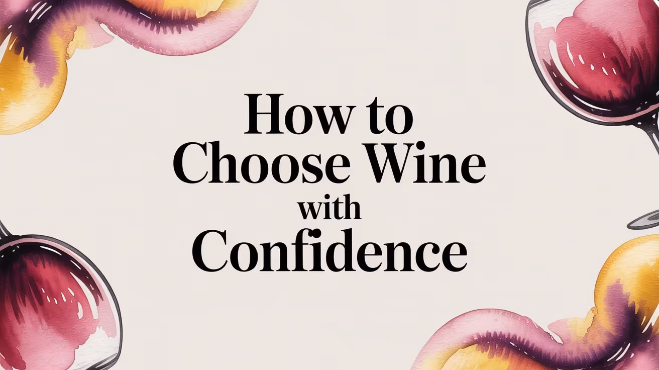 How to Choose Wine with Confidence