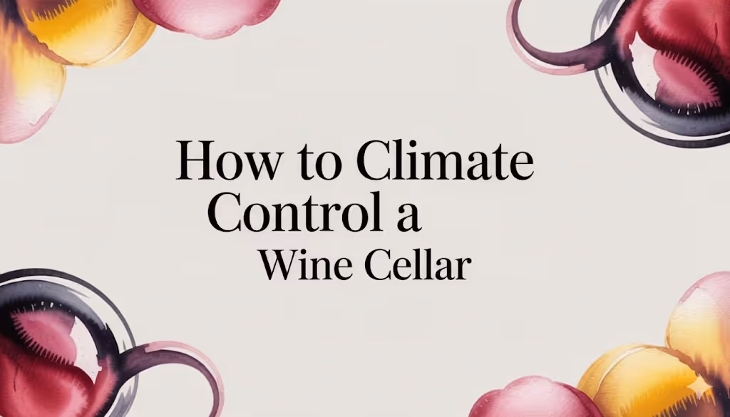 How to Climate Control a Wine Cellar