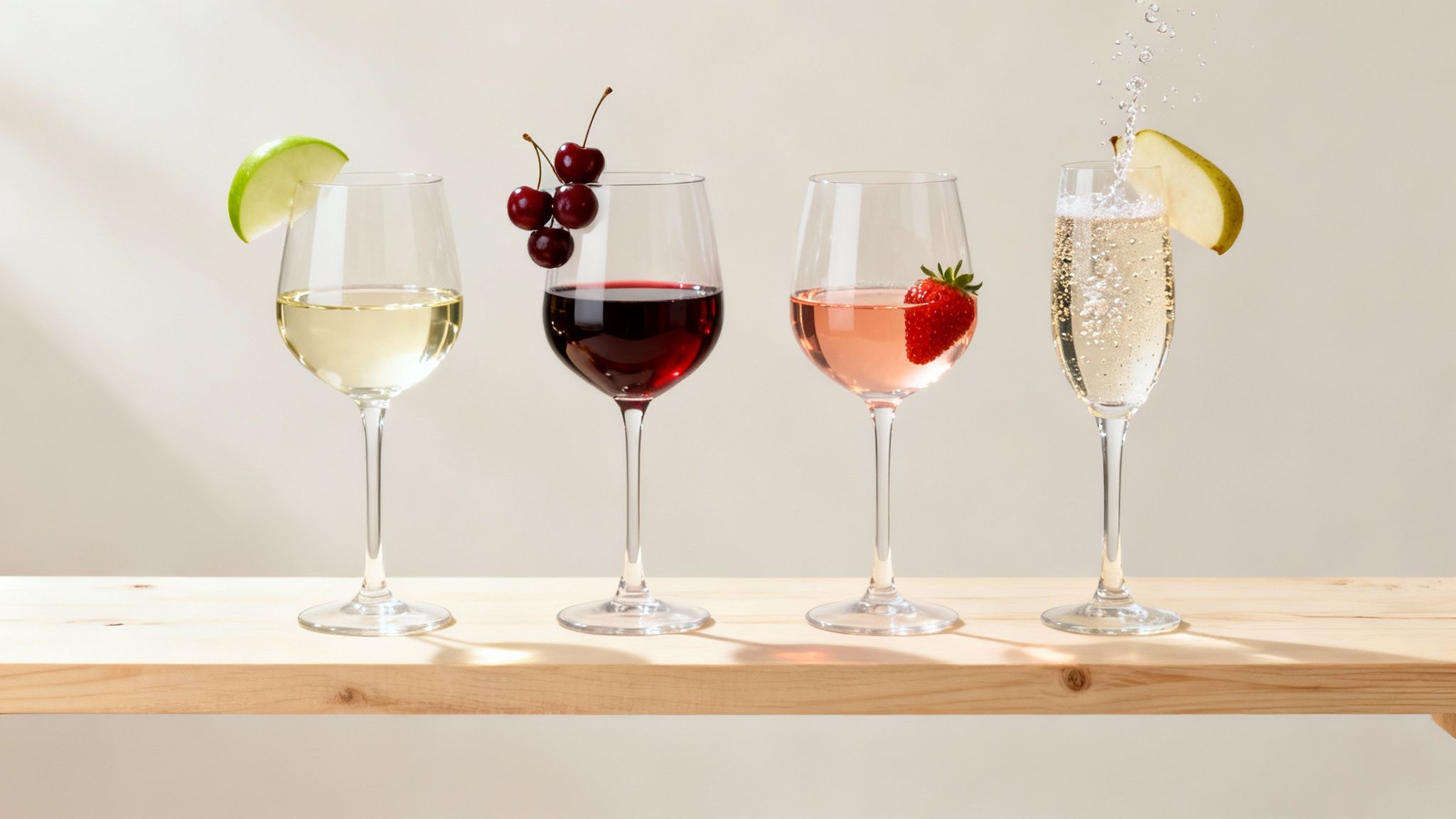 Bottle and glass of Pinot Grigio, an easy starter wine, on a counter