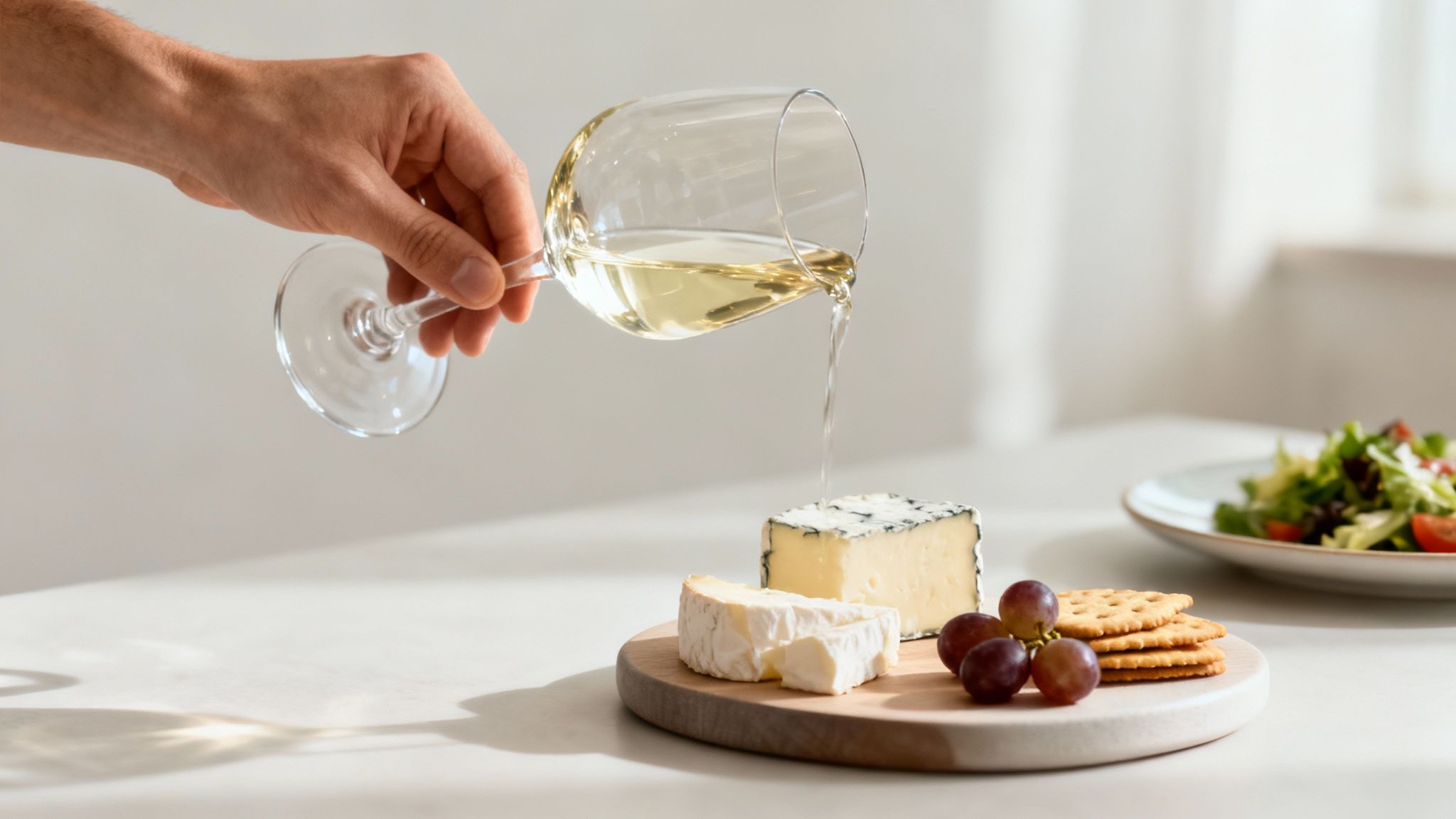 Beginner-friendly wine selection of red, white, and rosé on a table