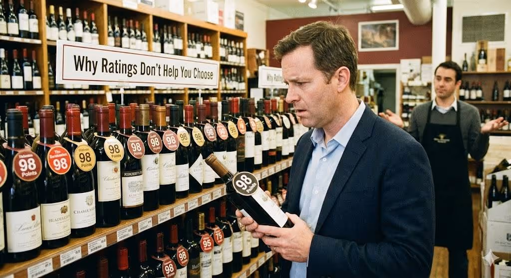 Why Wine Ratings Don’t Help You Choose Wine (And What Works Better)