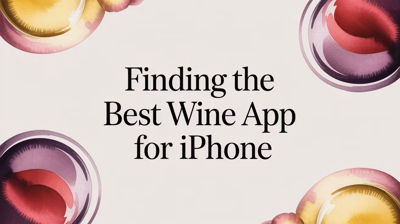 Best Wine App for iPhone