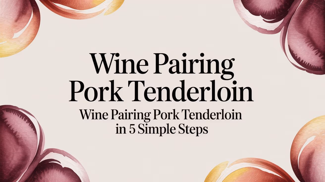 Wine Pairing for Pork Tenderloin: A Simple Guide