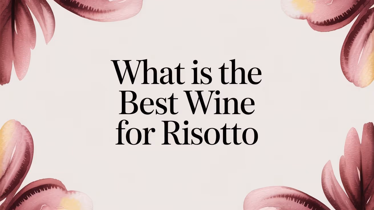 What Is the Best Wine for Risotto?