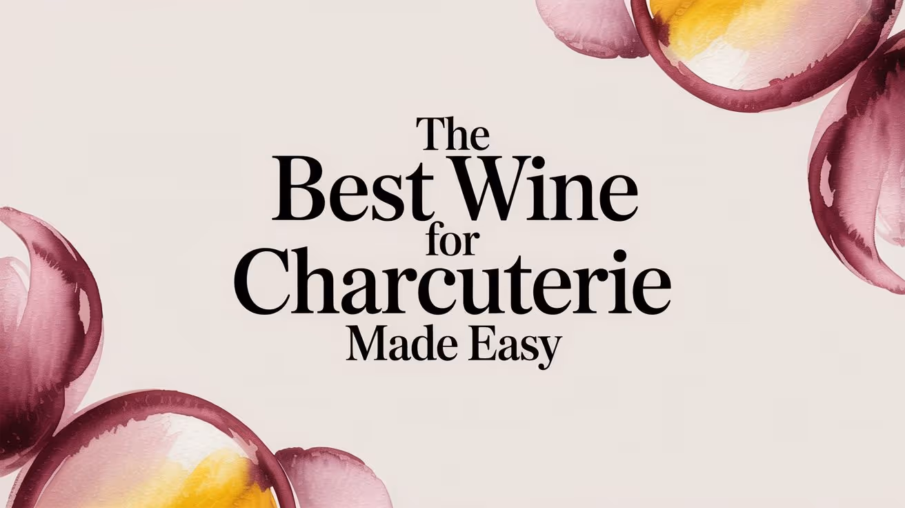 Wine for Charcuterie: A Simple Guide