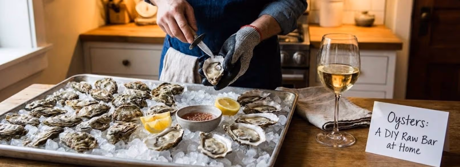 Best Wine for Oysters: A Guide to Your DIY Raw Bar at Home