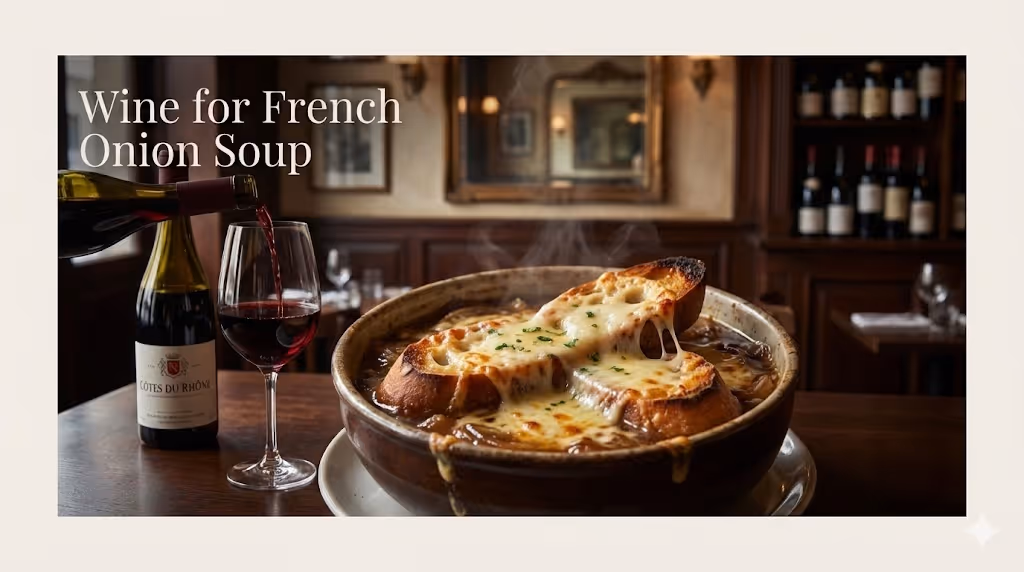What Wine Goes With French Onion Soup Without Tasting Sweet