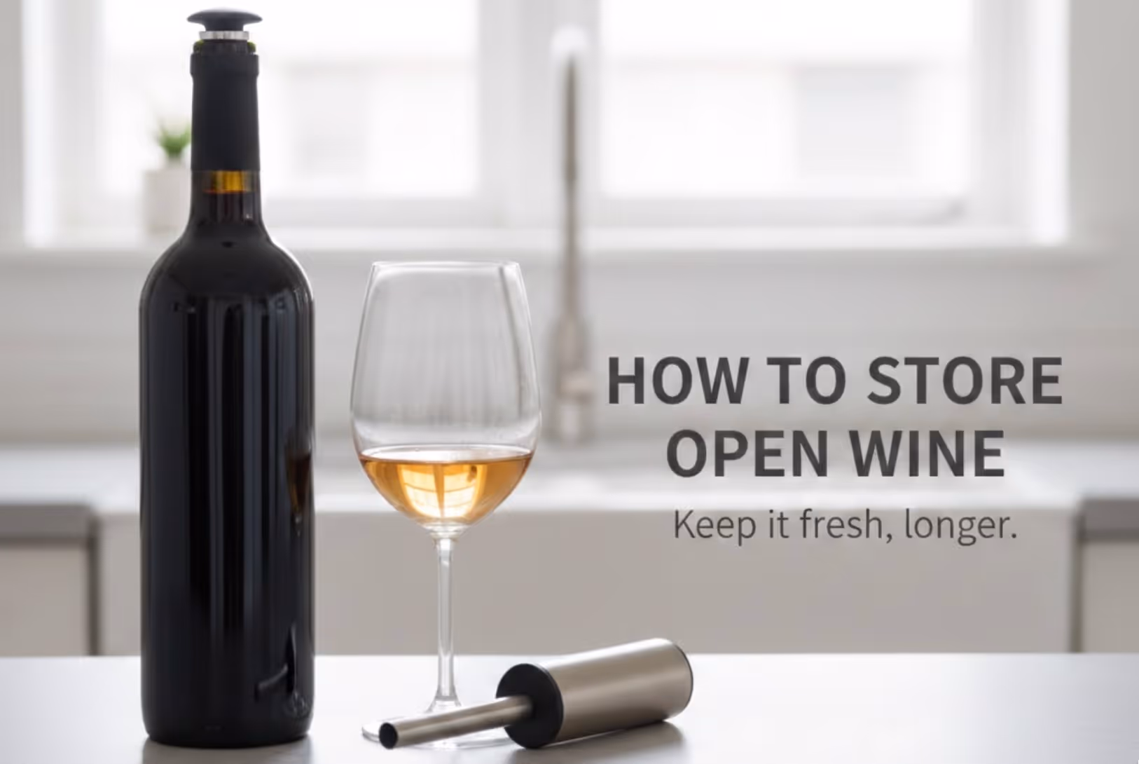 How To Store Open Wine So It Still Tastes Good Tomorrow