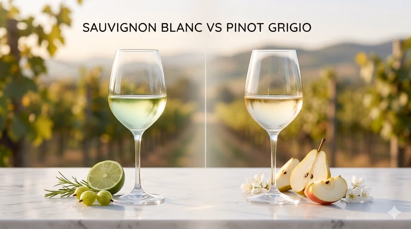 Crisp & Clean: Sauvignon Blanc vs Pinot Grigio