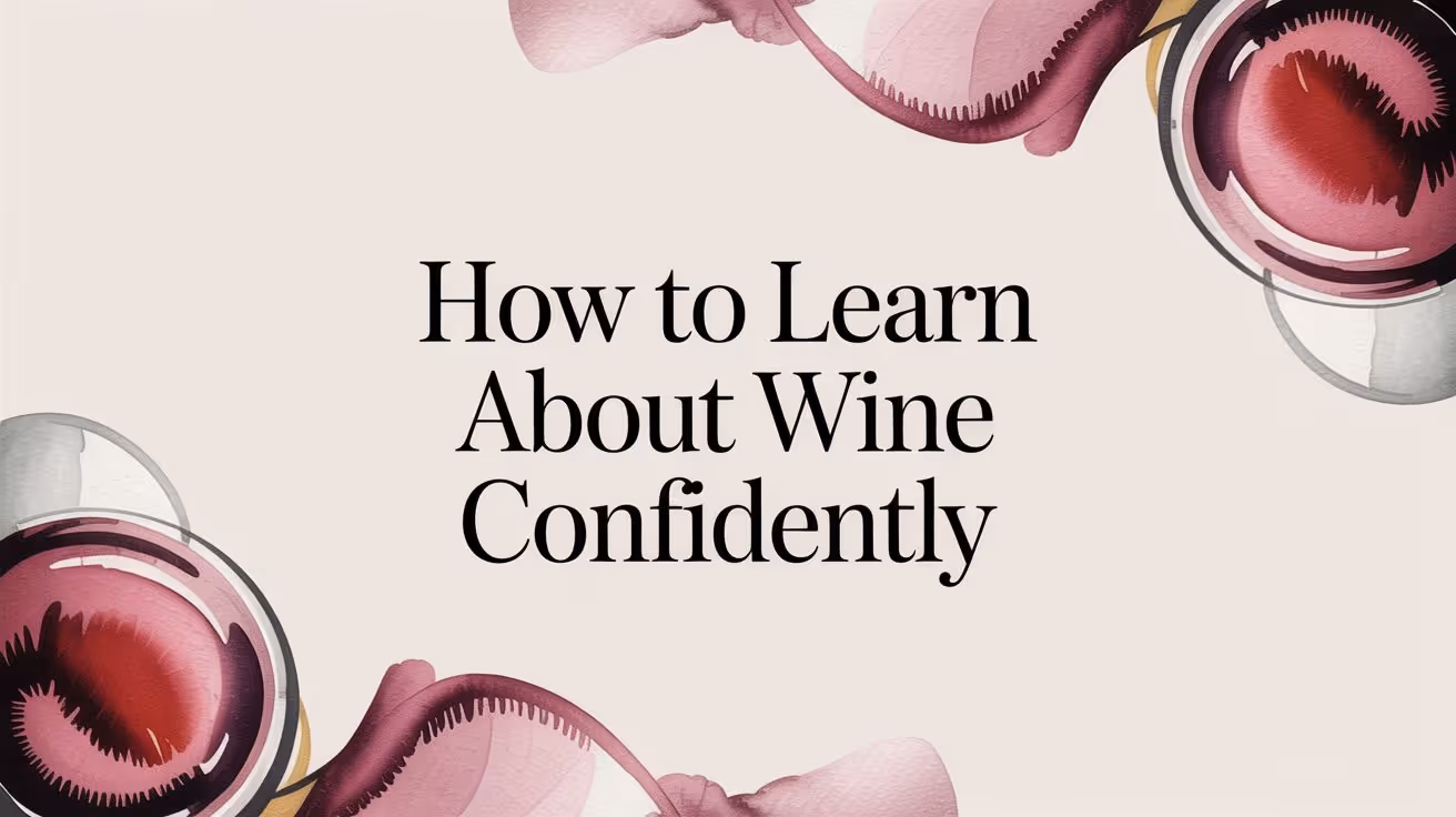 How to Learn About Wine Confidently