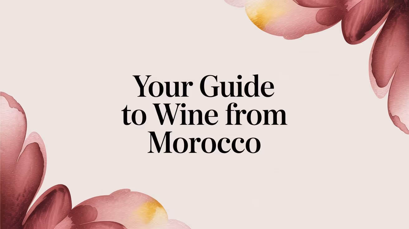 Guide to Wine From Morocco