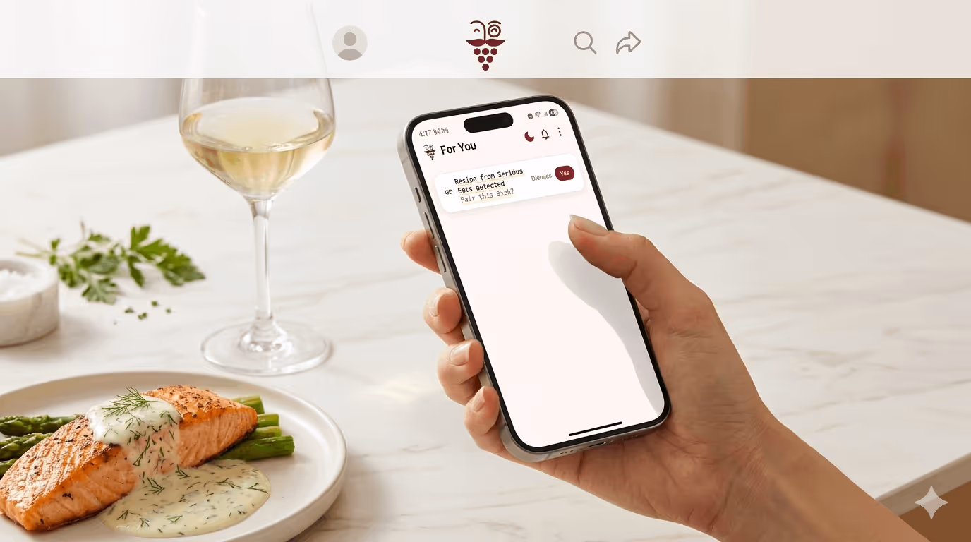 What Wine Goes With What You're Making Tonight? Just Share the Recipe.