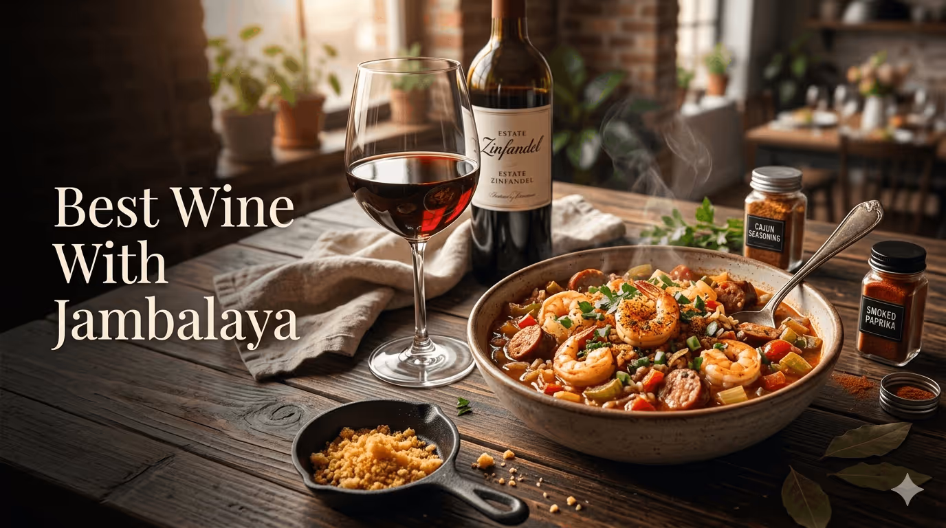 Best Wine With Jambalaya, Shrimp, And Sausage