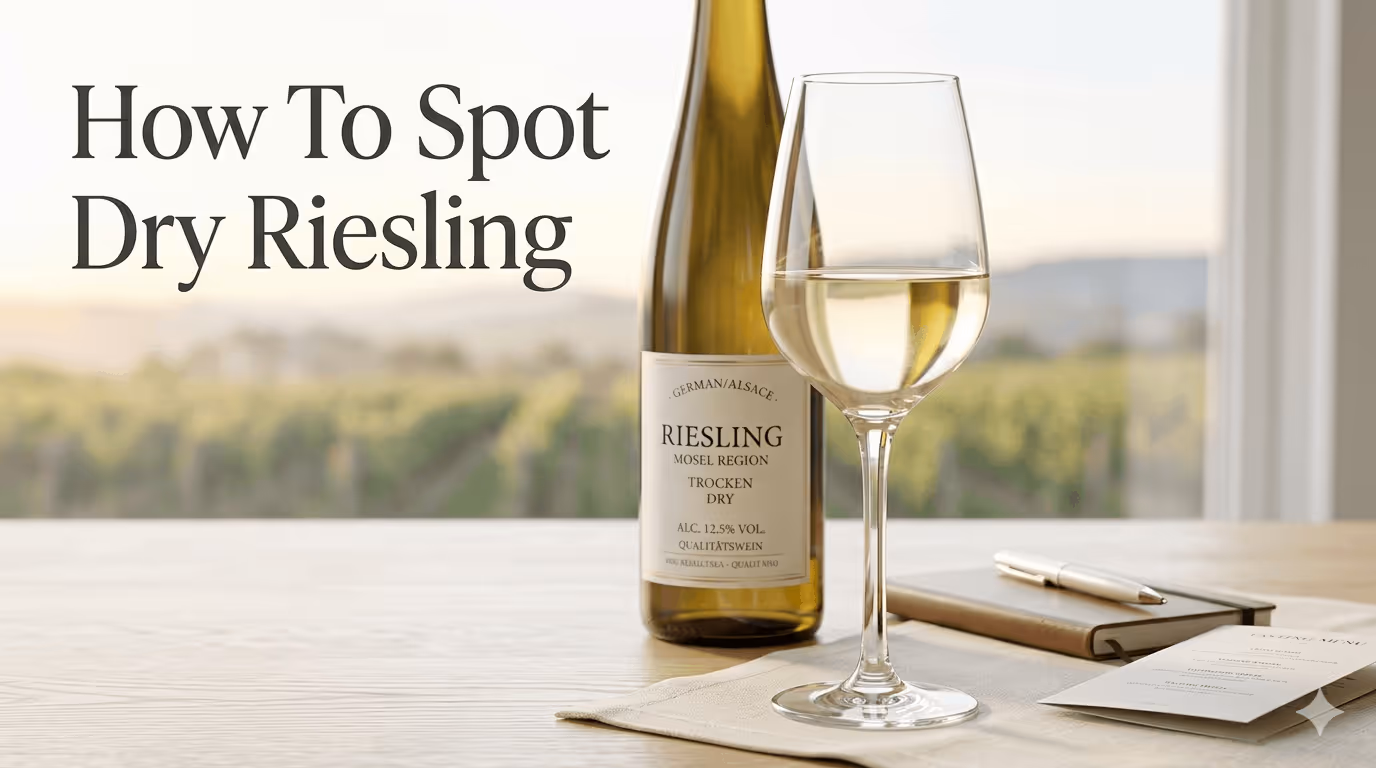 How To Spot Dry Riesling Fast
