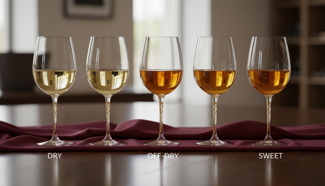 Off-Dry White Wine: Spot It Fast