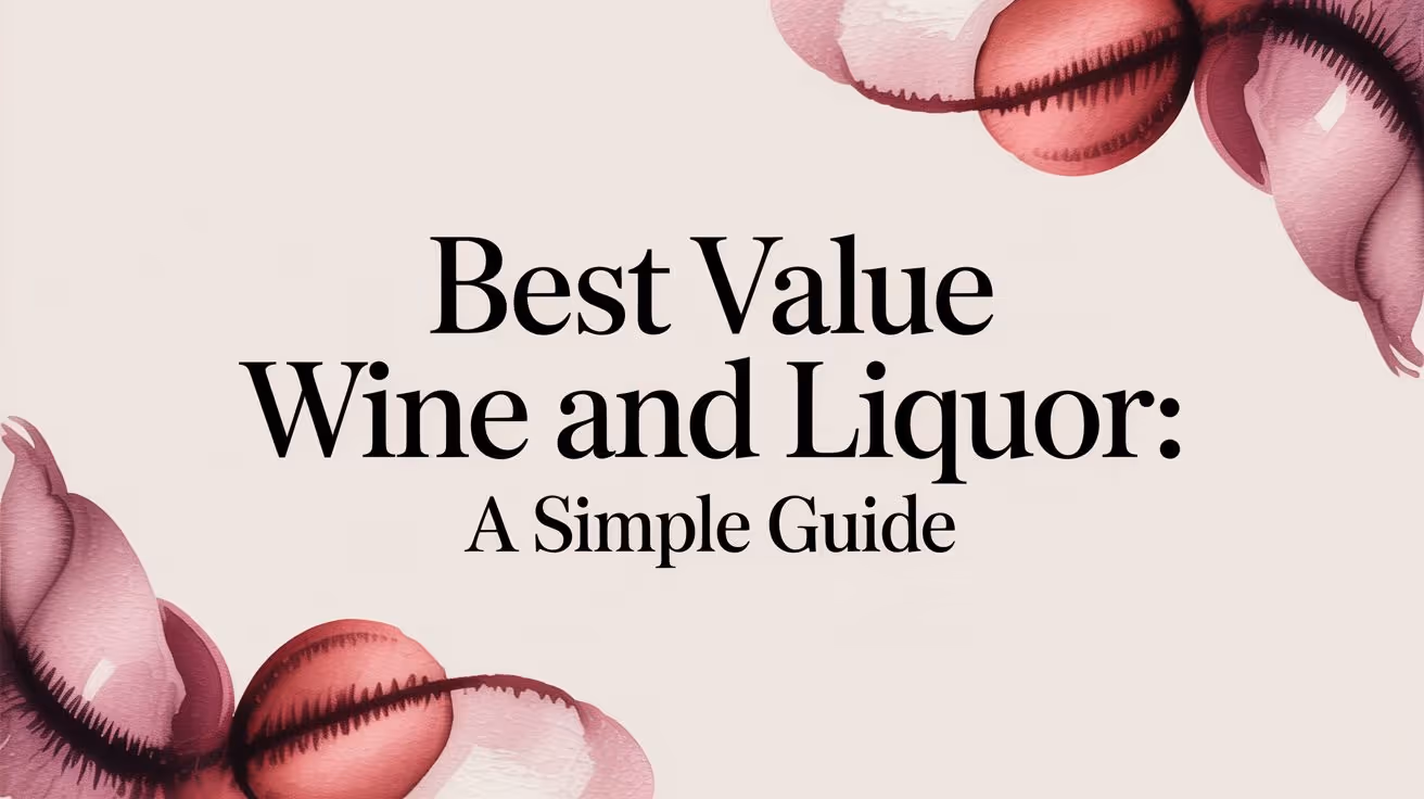 Best Value Wine and Liquor: A Simple Guide