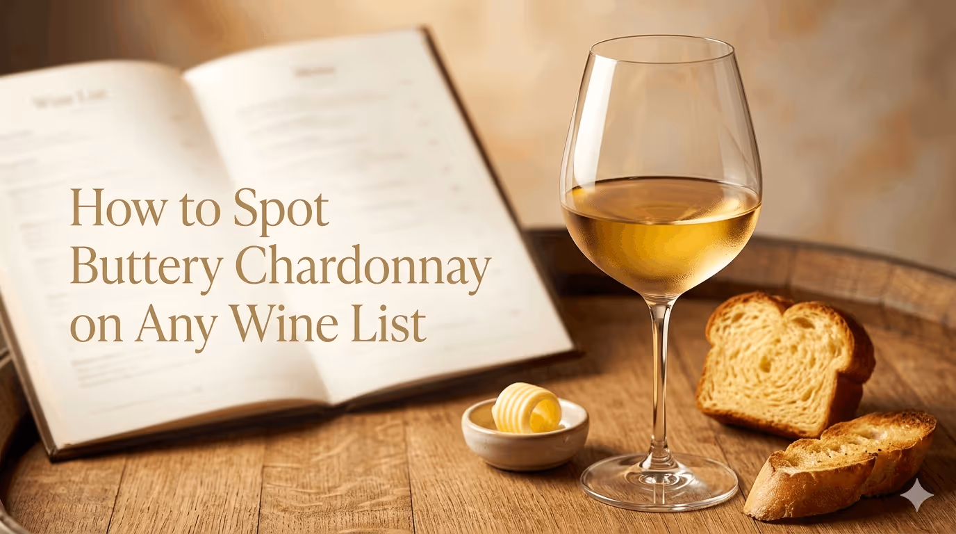 How to Spot Buttery Chardonnay on Any Wine List