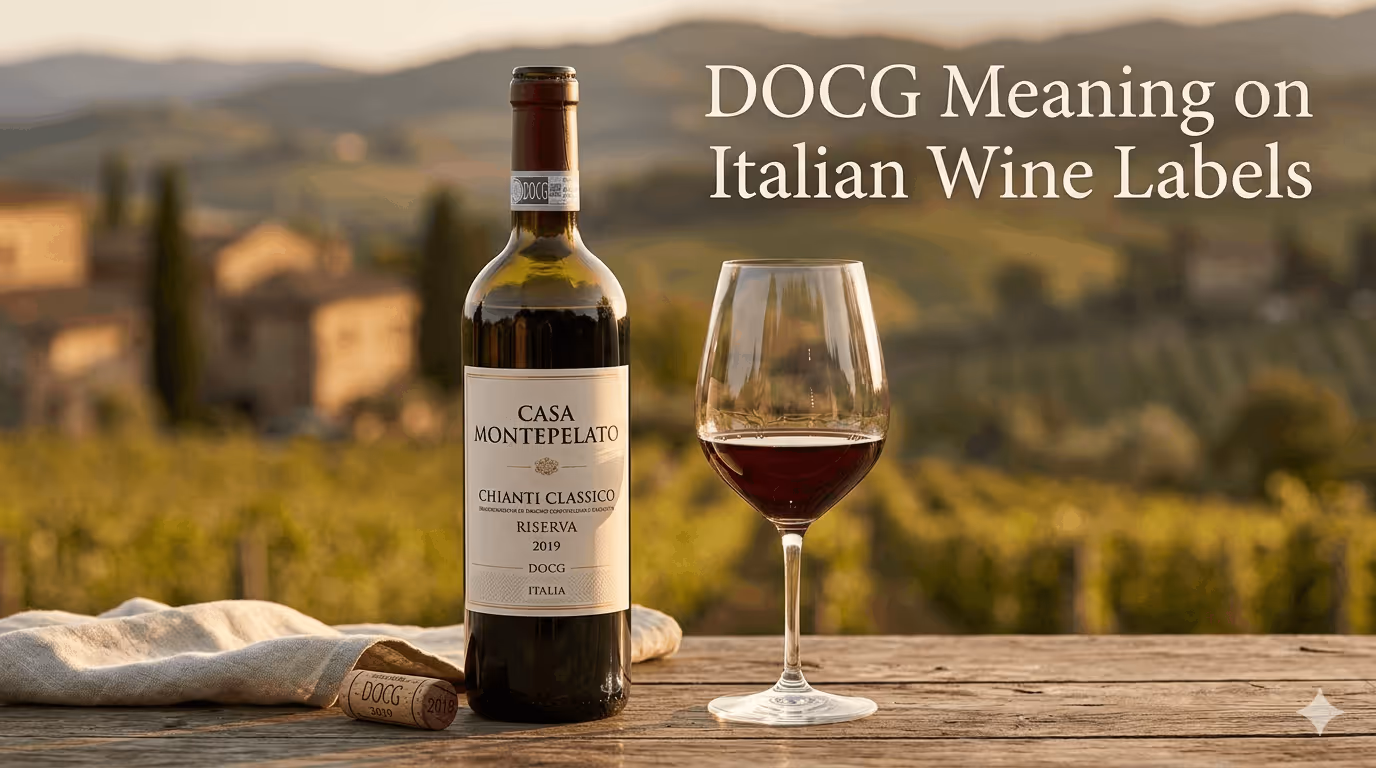 DOCG Meaning on Italian Wine Labels