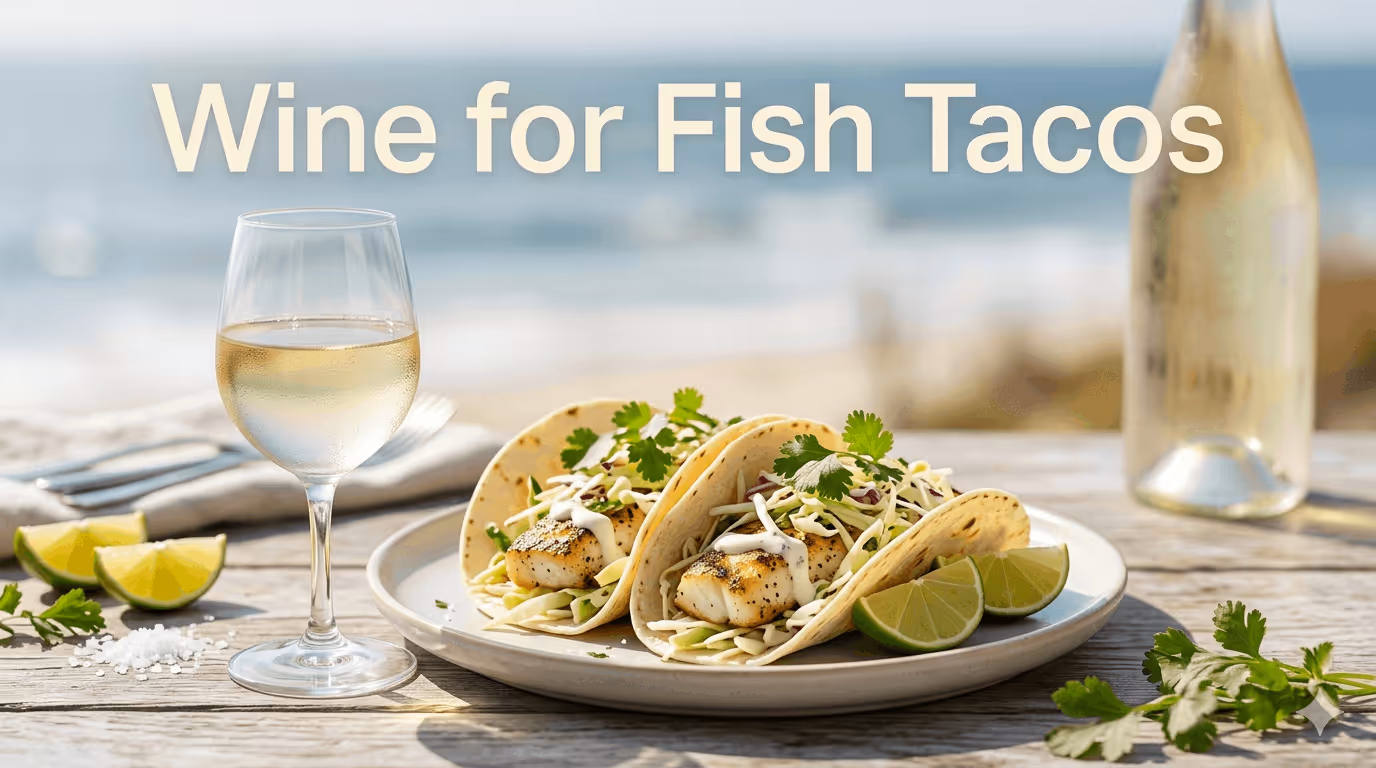 Best Wine for Fish Tacos with Slaw and Lime Juice
