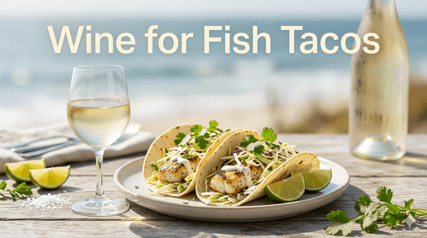 Best Wine for Fish Tacos with Slaw and Lime Juice