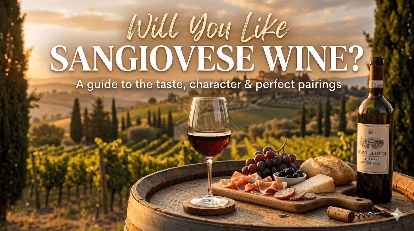 Will You Like Sangiovese Wine?