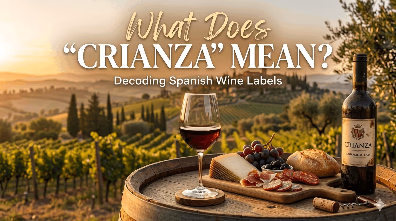 Crianza on Spanish Wine Labels, Made Simple