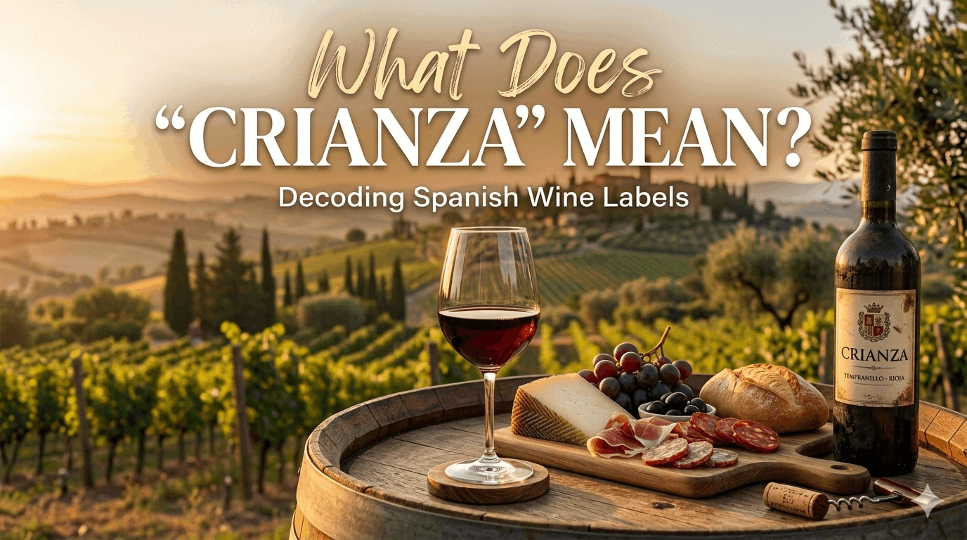 Crianza on Spanish Wine Labels, Made Simple