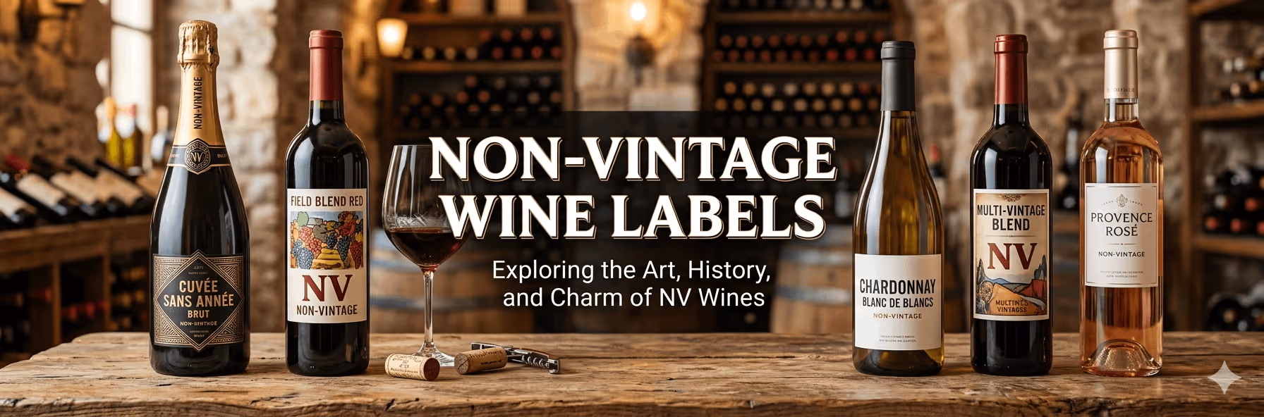 Non-Vintage Wine Labels, Explained