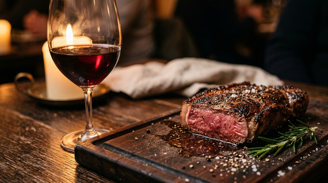 red blend taste and food pairing