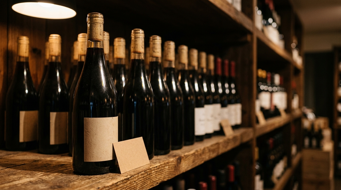 red blend wine price and label