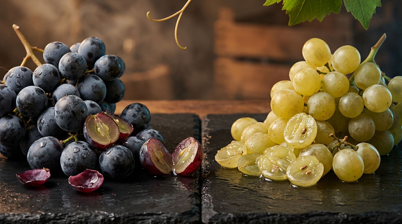 red wine vs white wine difference