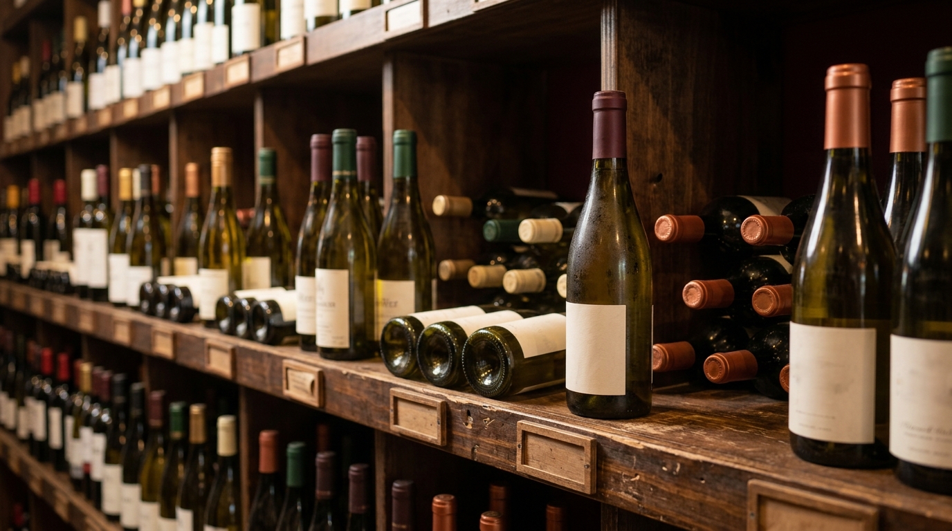 spot a buttery chardonnay on the shelf