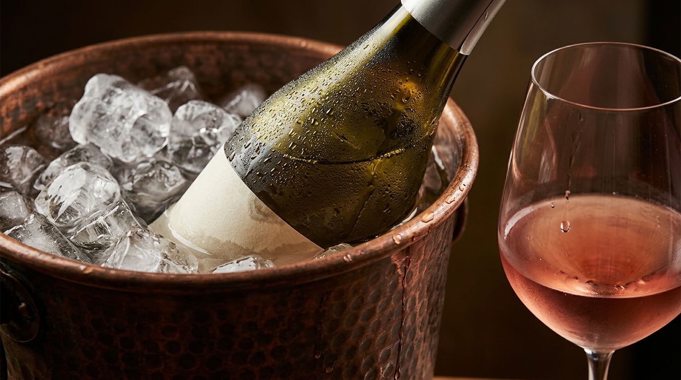 chilled gamay wine serving temperature